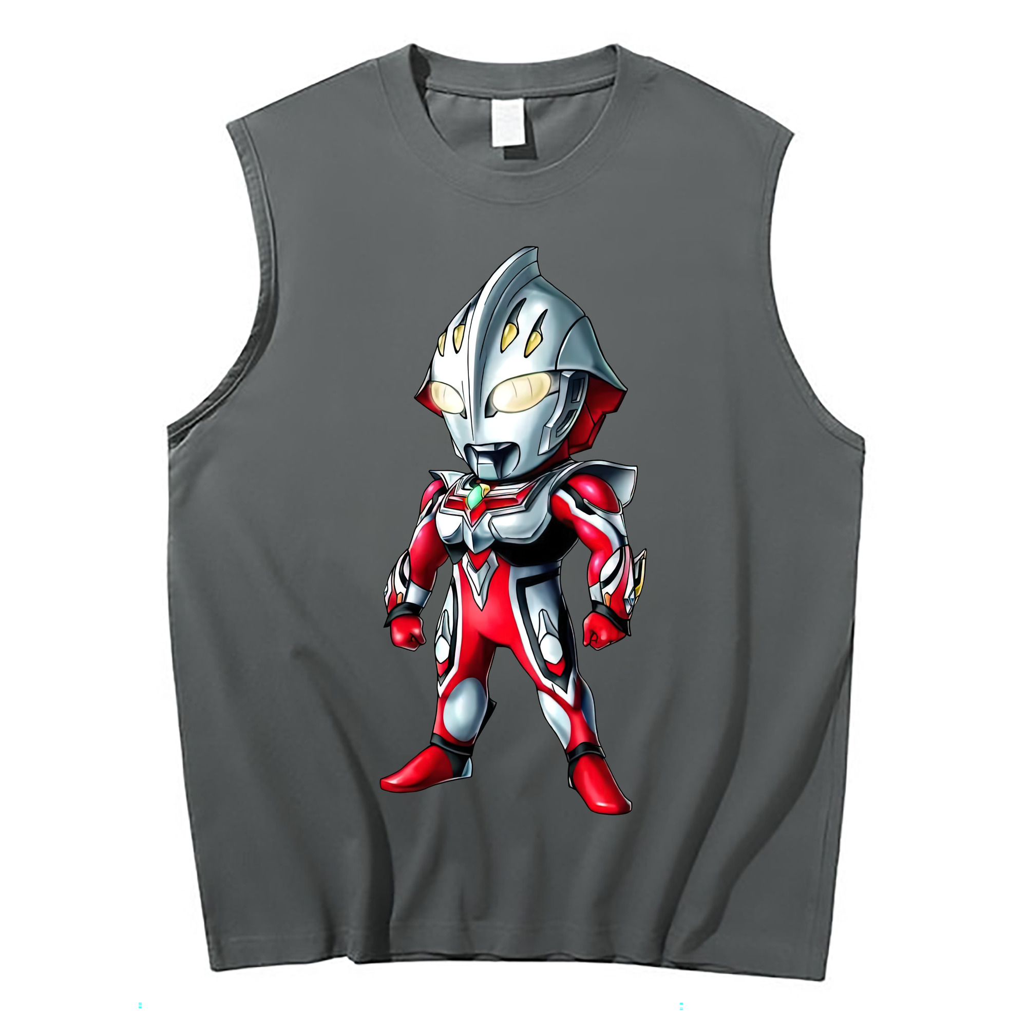 （画像用） ウルトラマン Ultraman コットン100％タンクトップ（フロントプリント）